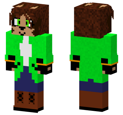 Kerry Green Outfit Minecraft Bedrock skin