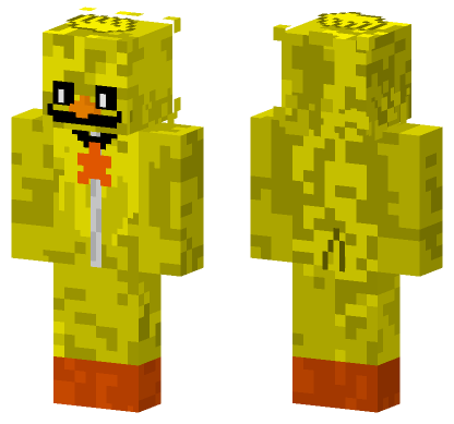 Kickin Chicken Minecraft Bedrock skin