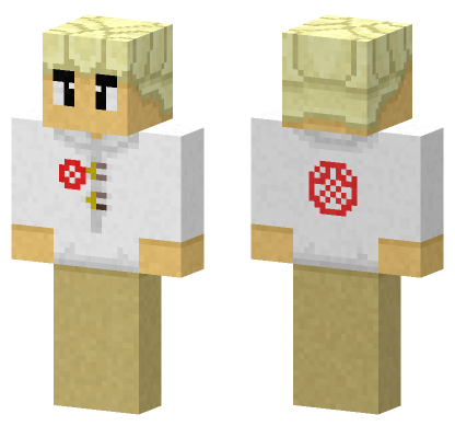 Kid Wu Ninjago Minecraft Bedrock skin