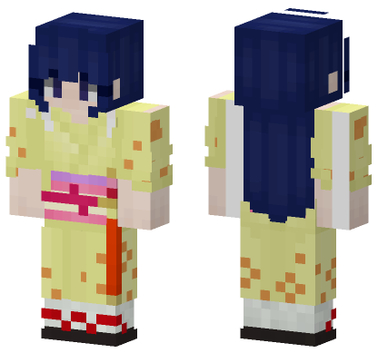 Kikunojo Minecraft Bedrock skin
