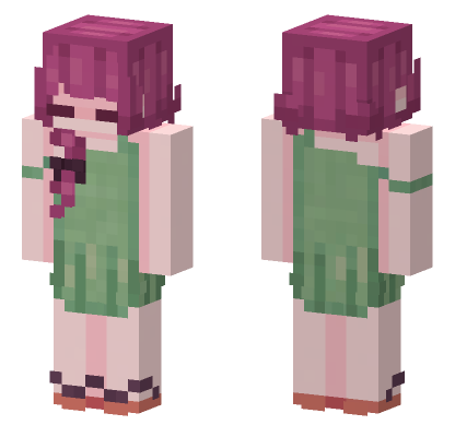 Kikuri Hiroi Minecraft Bedrock skin