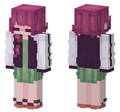 Kikuri Hiroi Jacket Minecraft Bedrock skin