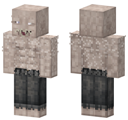 Killer Croc Matt Reeves Fan Concept Minecraft Bedrock skin