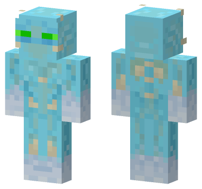 Killer Instinct Glacius Minecraft Bedrock skin