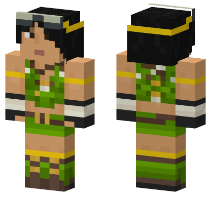 Killer Instinct Orchid Minecraft Bedrock skin