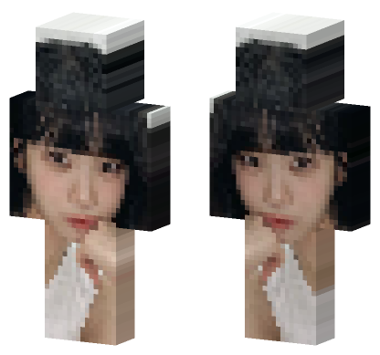 Kim Chaewon Minecraft Bedrock skin