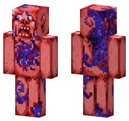 King Crimson Band 21st Century Schizoid Man Minecraft Bedrock skin