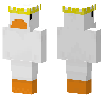 King Goose Minecraft Bedrock skin