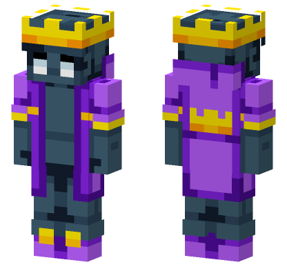 King Null Hive Style Minecraft Bedrock skin