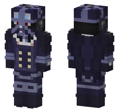 King Of The Night Minecraft Bedrock skin