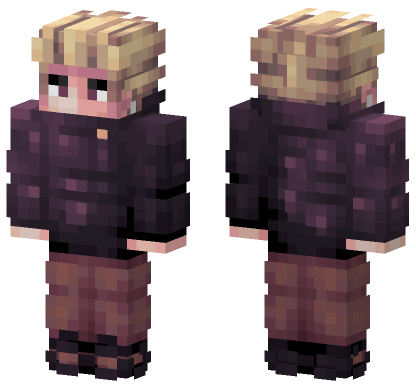 Kinji Hakari Skin Minecraft Bedrock skin