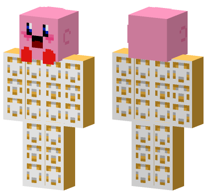 Kirby 64 Kirby Minecraft Bedrock skin