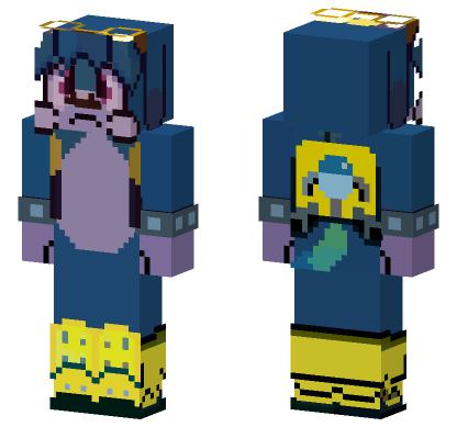 Kit The Fenerc Sonic Minecraft Bedrock skin