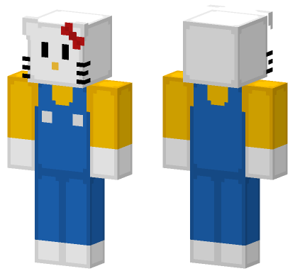 Kitty White Hello Kitty Minecraft Bedrock skin