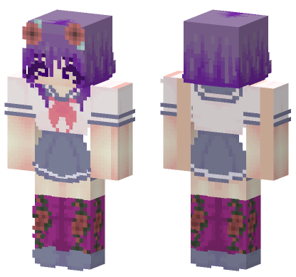 Kizana School Girl Minecraft Bedrock skin