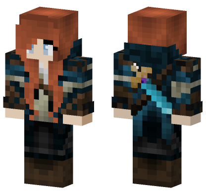 Knight 6734458 Minecraft Bedrock skin