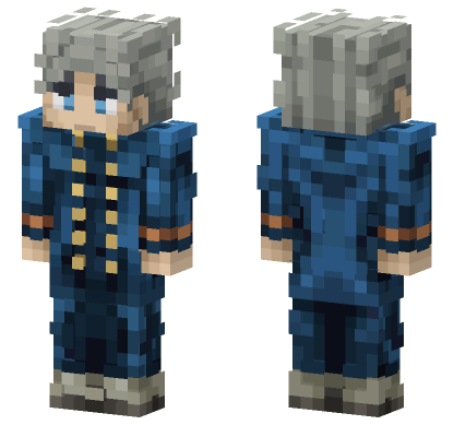 Koichi Hirose Minecraft Bedrock skin