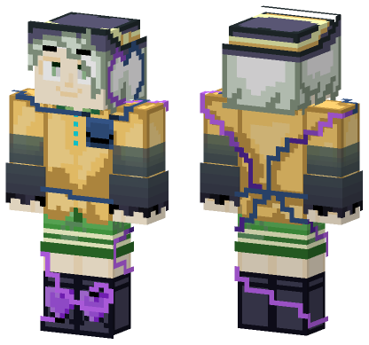 Koishi Komeiji Skin Minecraft Bedrock skin
