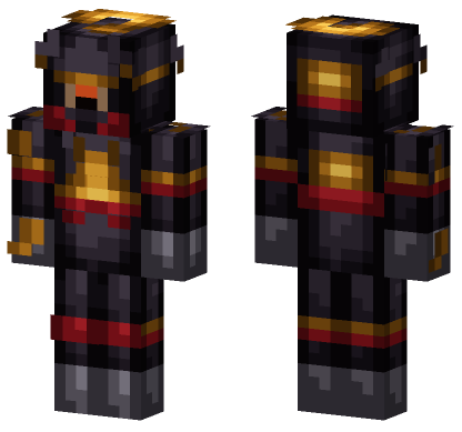 Kuroi Shogun Minecraft Bedrock skin