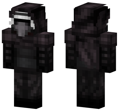 Kylo Ren Minecraft Bedrock skin