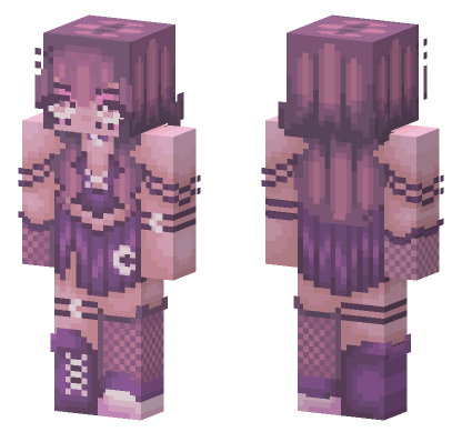 La Misma Luna Minecraft Bedrock skin