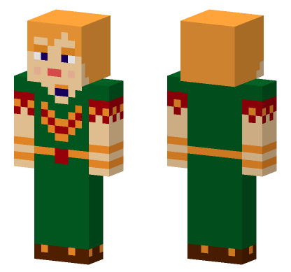 Lady Agnes Minecraft Bedrock skin