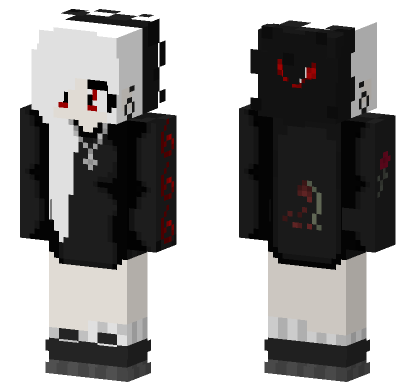 Laila Rose Wesker Skin V1 Minecraft Bedrock skin