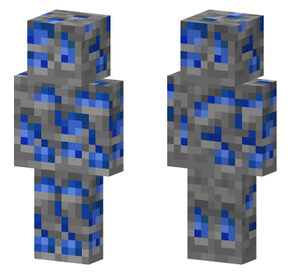 Lapis Ore Minecraft Bedrock skin