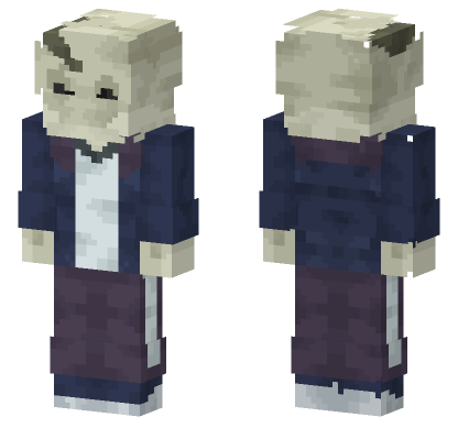 Last Breath Sans Minecraft Bedrock skin