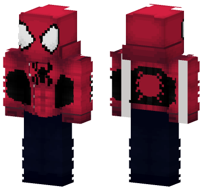 Last Stand Spider-Man Minecraft Bedrock skin