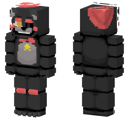 Lefty FNAF 6 CE Minecraft Bedrock skin