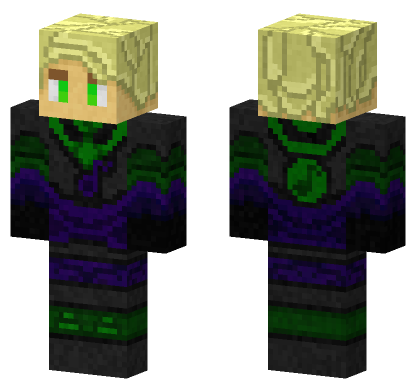 Lego Ninjago Custom Lloyd Minecraft Bedrock skin