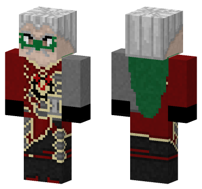 Lego Ninjago Krux Season 7 Minecraft Bedrock skin