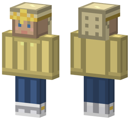 Lemon Glow Outfit Minecraft Bedrock skin
