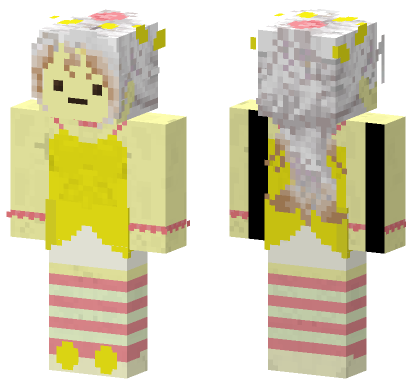 Lemon Princess Minecraft Bedrock skin