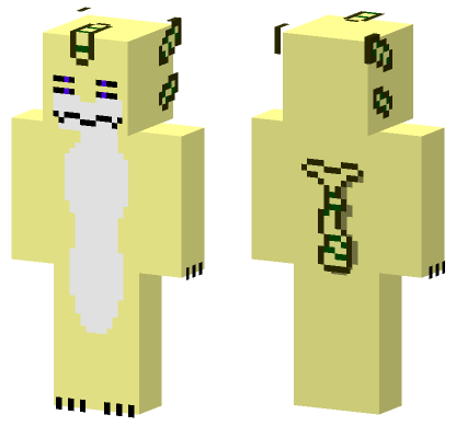 Lemon Shark Minecraft Bedrock skin
