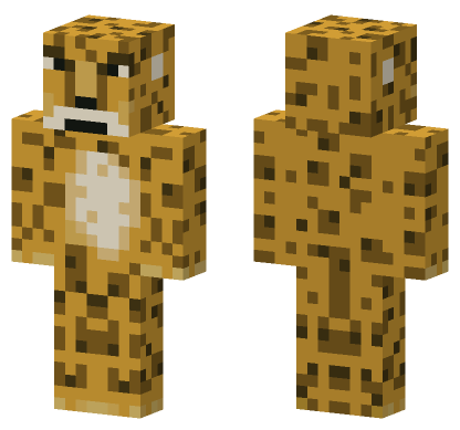 Leopard Skin Minecraft Bedrock skin