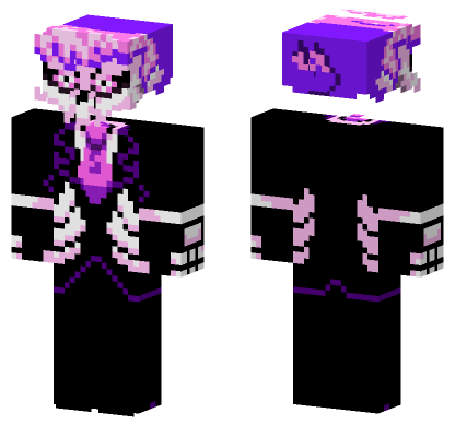 Lewis Pepper Mystery Skulls Minecraft Bedrock skin