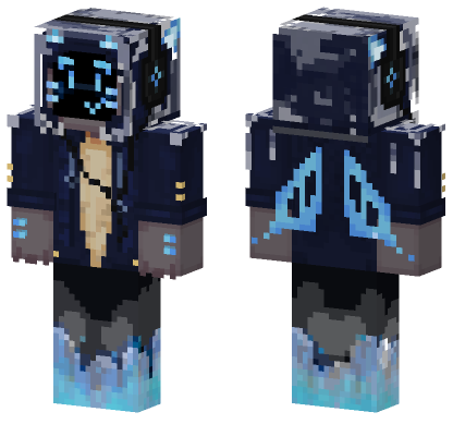 Lexi The Robot Minecraft Bedrock skin