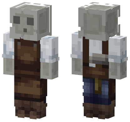 Light Gray Slime Minecraft Bedrock skin