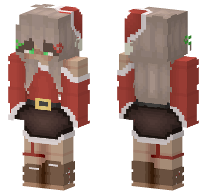 Lil Clause Minecraft Bedrock skin
