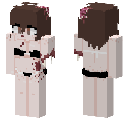 Lilly Zombie Apocalypse Minecraft Bedrock skin