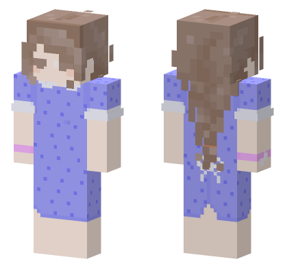 Lily Patient Minecraft Bedrock skin