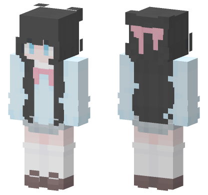 Lily Skin Minecraft Bedrock skin