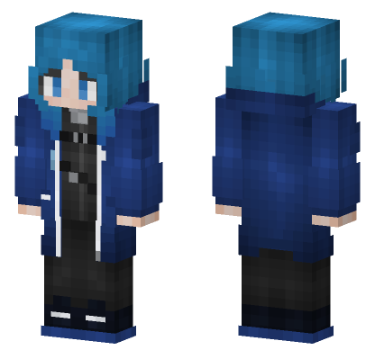 Limbus Company Bari Minecraft Bedrock skin
