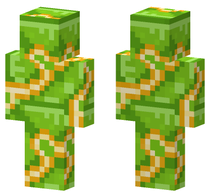 Lime Glazed Terracotta Minecraft Bedrock skin