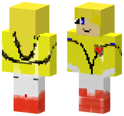 Little Hushier 2nd Attempt Minecraft Bedrock skin