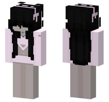 Little Sleep Aesthetic Minecraft Bedrock skin