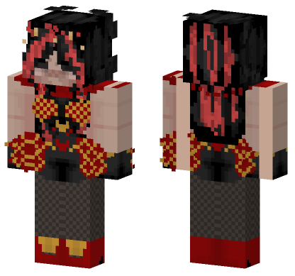 Lizzie Hearts Ever After High Minecraft Bedrock skin