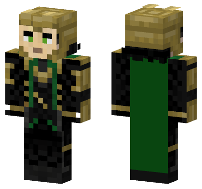 Loki Minecraft Bedrock skin
